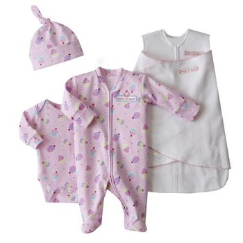 164129_halo-4-piece-cotton-layette-and-swaddle-set-pink-cupcake-preemie.jpg